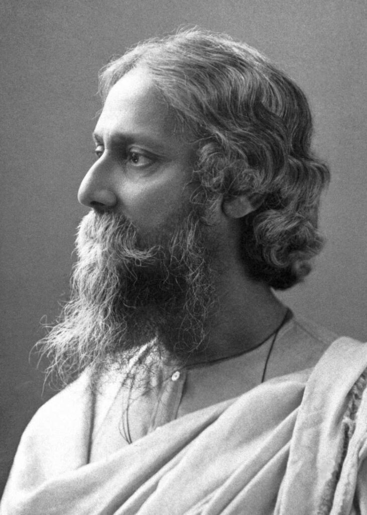 A picture of Rabindranath Tagore